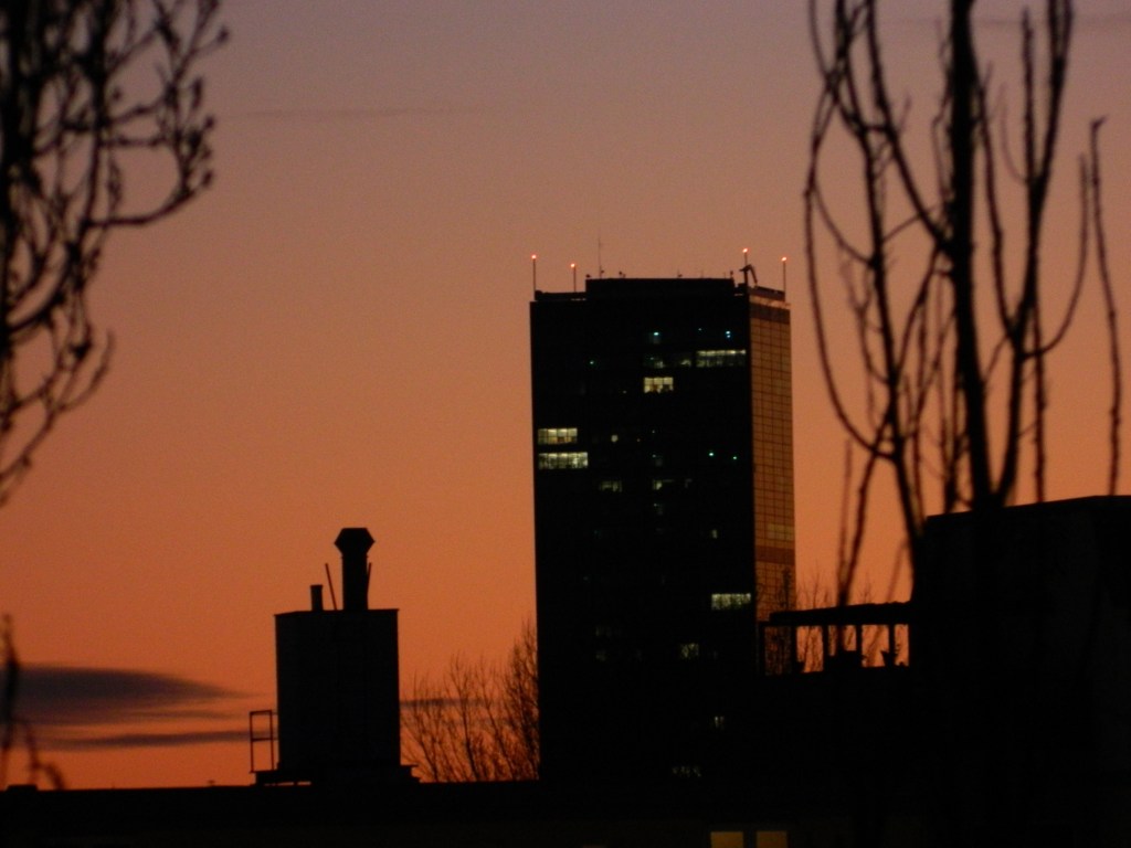 Atardecer en la capital germana